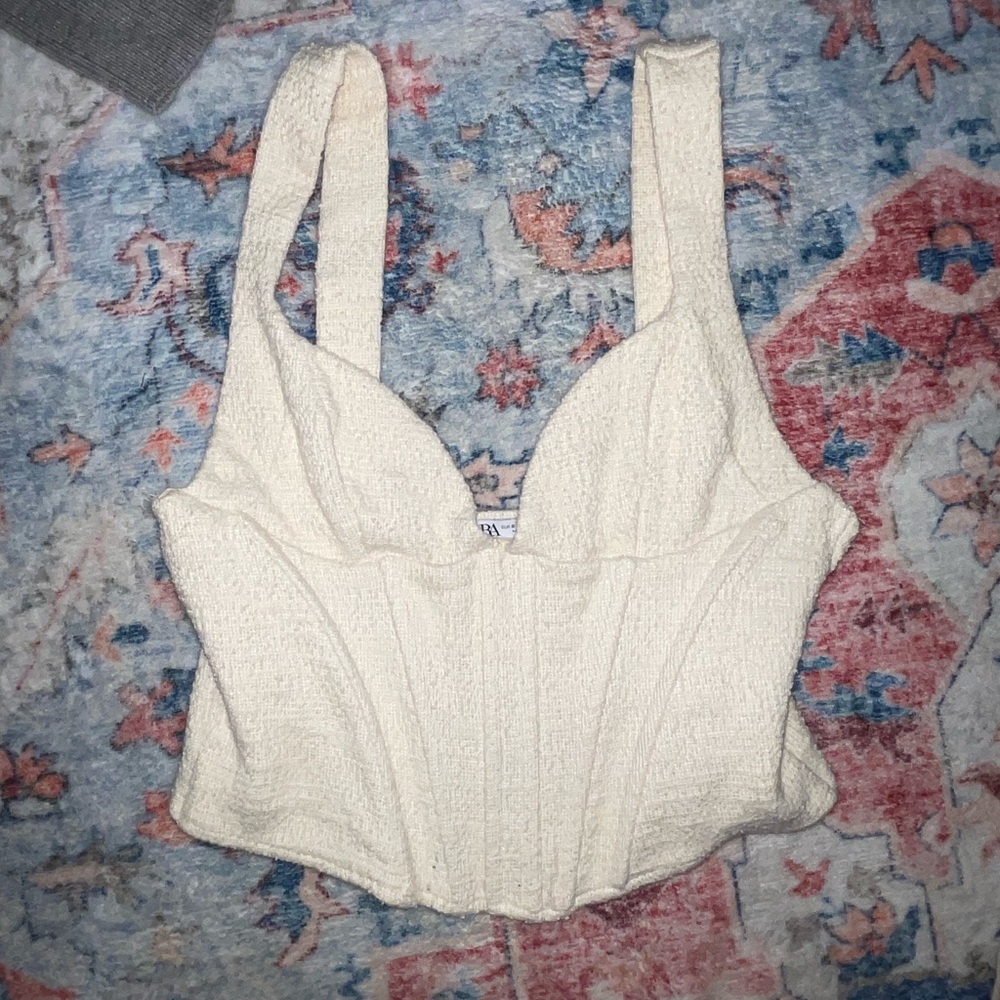 Zara Corset Crop Top